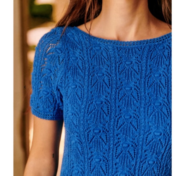 Sezane Zayn Dress Greek Blue - Size XXL - Picture 4 of 9